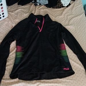 Fila athletic long sleeve sweater